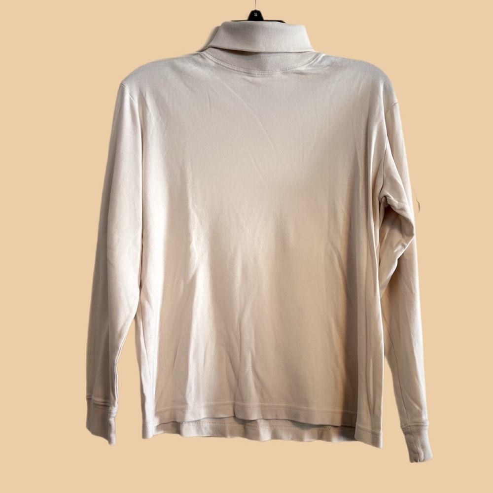 Cabela's Cream Women's Turtle Neck Small